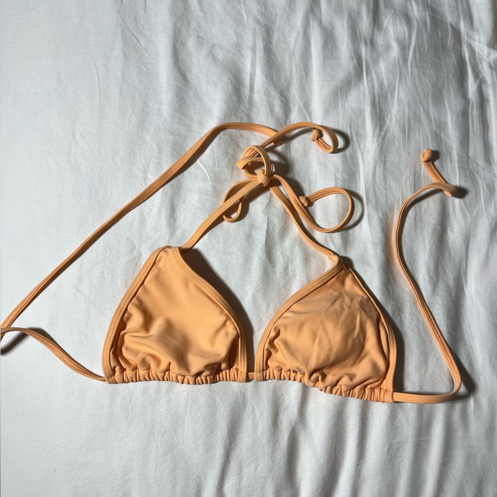 Body glove triangle string bikini top